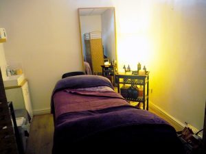 Relaxing Treatment Room at Escape Spa Manchester